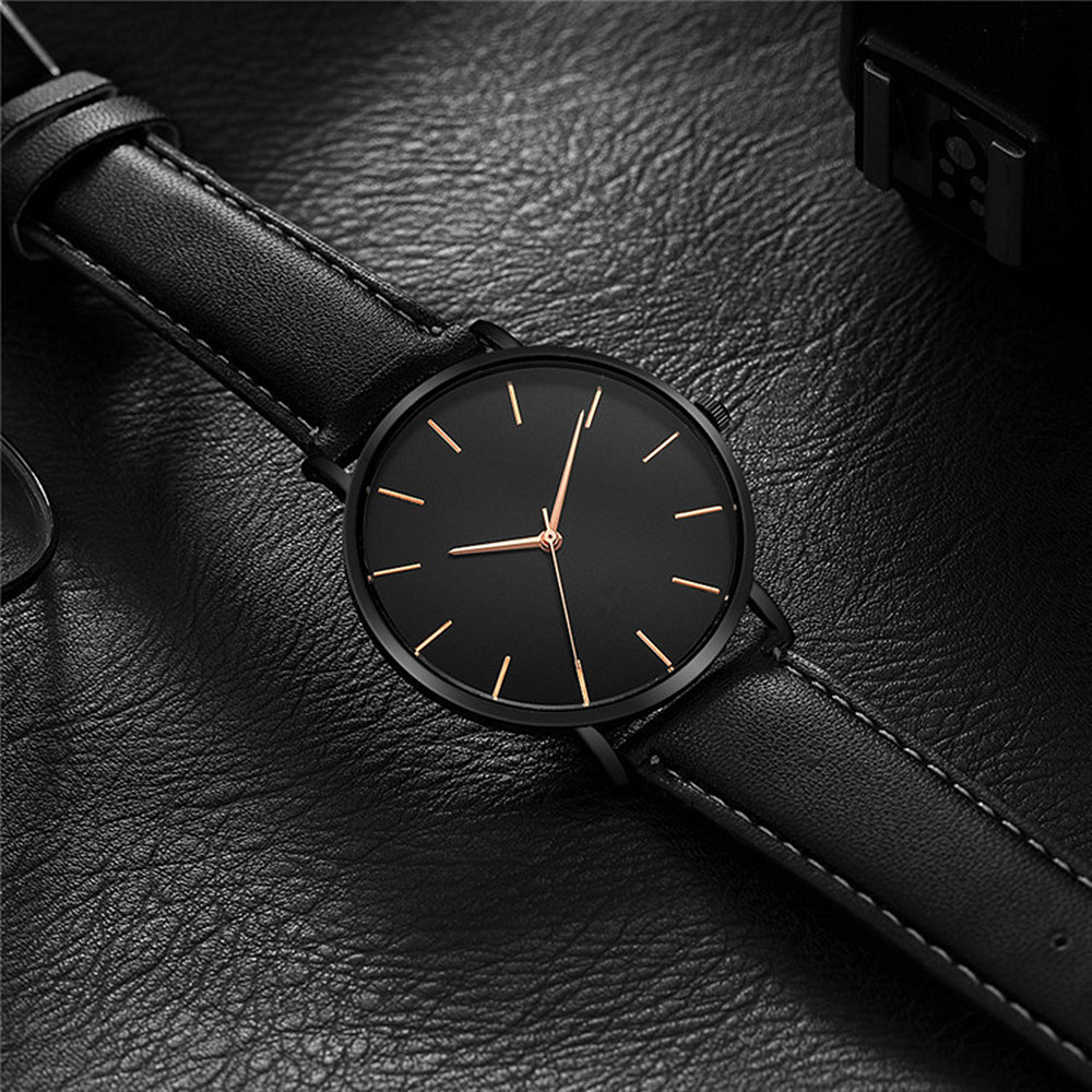 Luxury Lifestyle Brand - Eenvoudige Stijl Analoog Quartz Herenhorloge Luxe