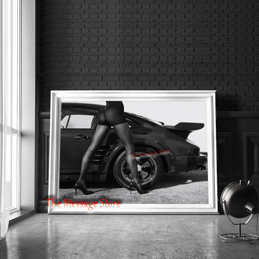 Retro Sexy Meisje Hoge Hakken  - Luxury Lifestyle Picture recensie en prijs