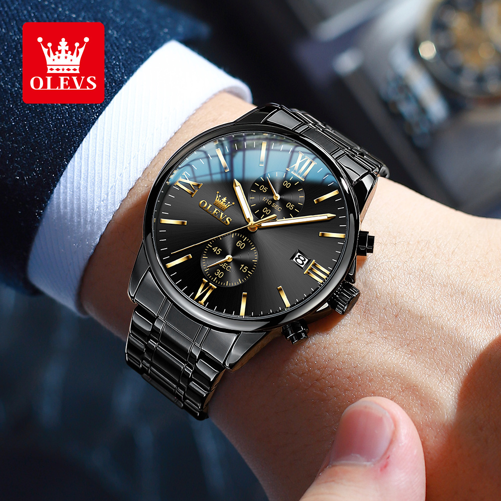 OLEVS 2886 Klassiek Zwart Quar - Luxury Lifestyle Brand recensie en prijs