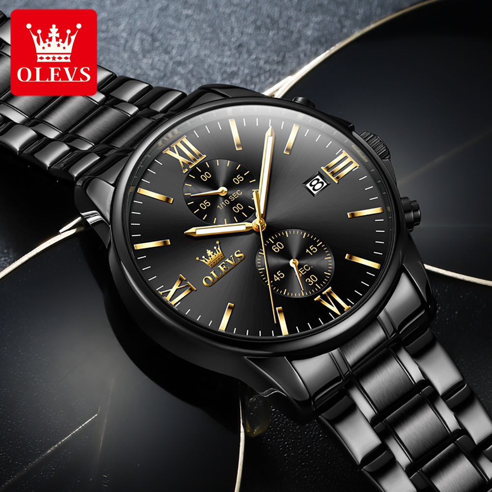 OLEVS 2886 Klassiek Zwart Quar - Luxury Lifestyle Brand recensie en prijs