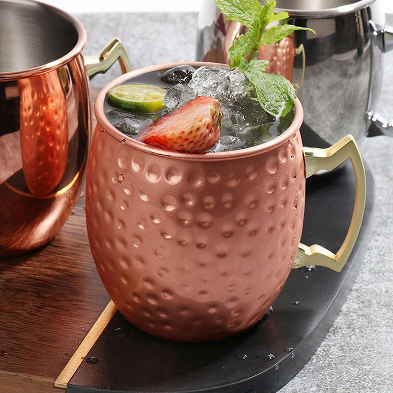 1 Stuks 530 Ml Rvs Moskou Muil - Copper Cocktail Mug recensie en prijs
