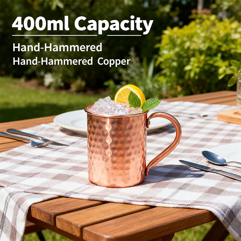 Nieuwe 100% koperen bekers, pu - Copper Cocktail Mug recensie en prijs