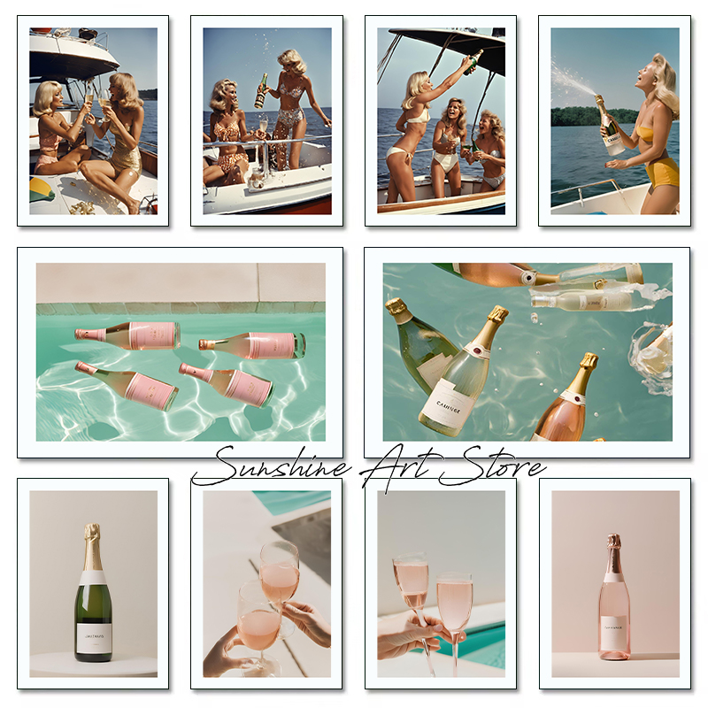 Champagne Vrouwen Party Zomer  - Luxury Lifestyle Picture recensie en prijs