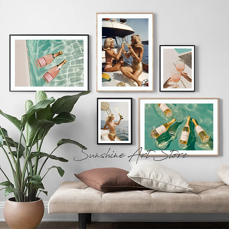 Champagne Vrouwen Party Zomer  - Luxury Lifestyle Picture recensie en prijs