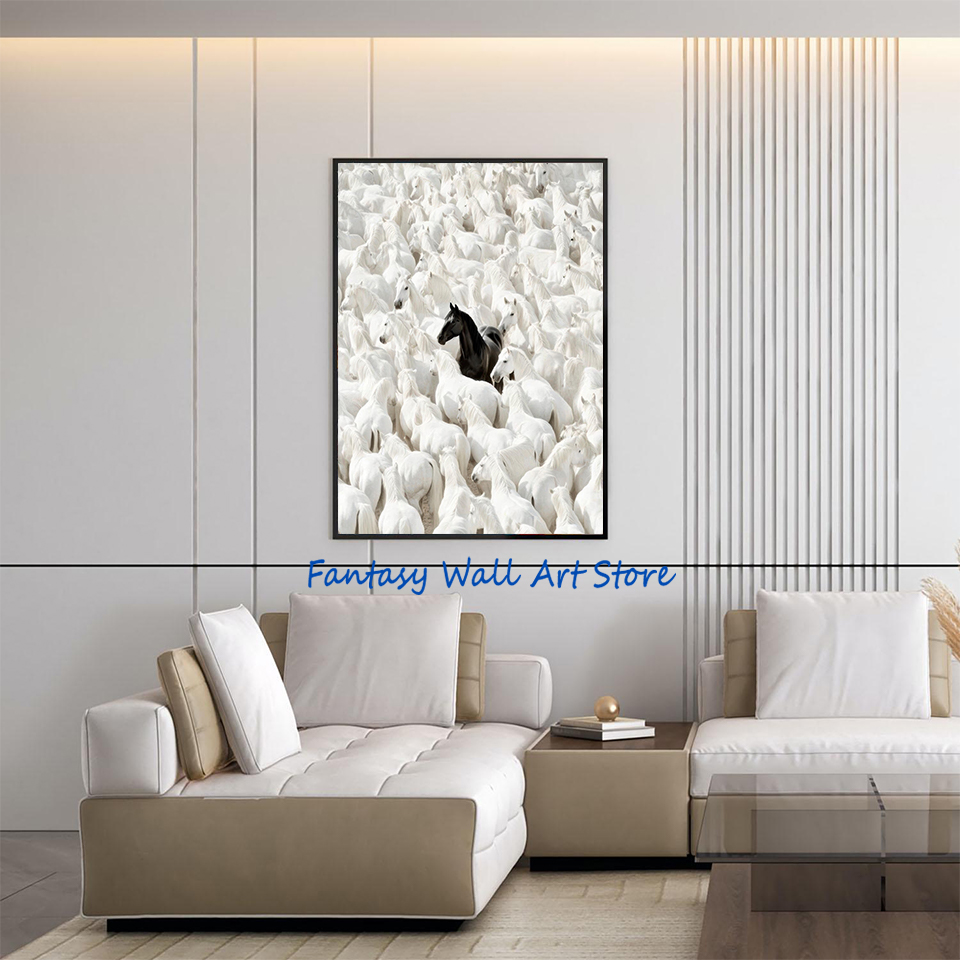 Zwart paard foto's vintage lux - Luxury Lifestyle Picture recensie en prijs
