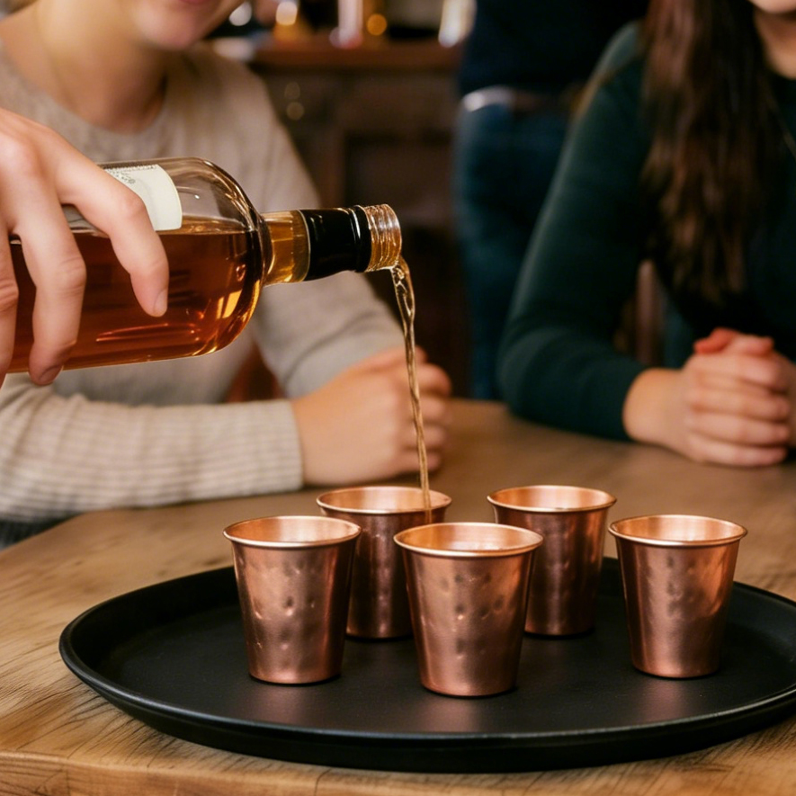 6cs 8 Stuks Nieuwe 100% Kopere - Copper Cocktail Mug recensie en prijs