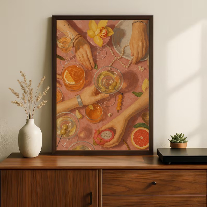 1pc Frameloze Vintage Zwarte K - Luxury Lifestyle Picture recensie en prijs