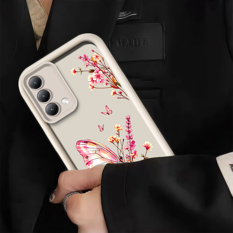 Bedrukte telefoonhoes met vlin - Oppo A78 recensie en prijs