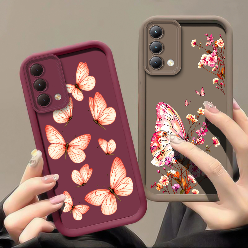 Bedrukte telefoonhoes met vlin - Oppo A78 recensie en prijs